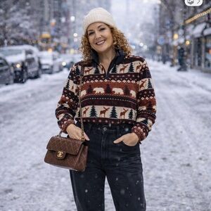 Cozy Winter Patterned Sweater